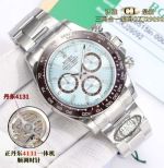 C1 Factory ROLEX Daytona  4131 Movement Premium Light Blue Watch